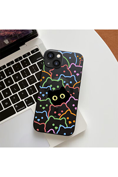 Hontinga حافظة هاتف من السيليكون الناعم متوافقة مع هاتف iPhone 14 Plus، متواف...