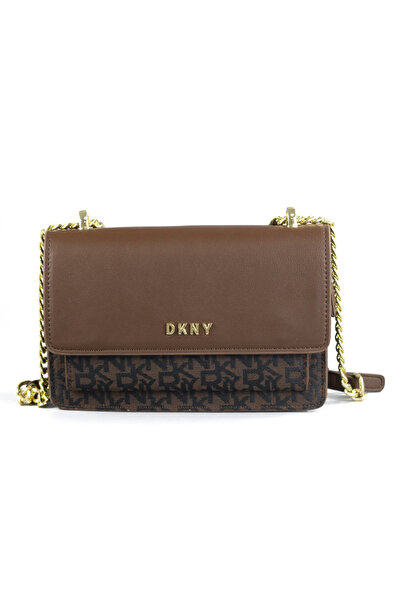 Dkny حقيبة كتف نسائية فاخرة متعددة الوظائف مستوحاة من الطراز القديم من DK