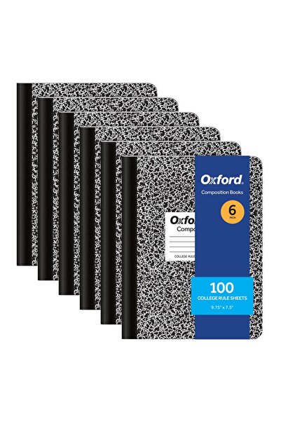Oxford Kompozisyon not defterleri, okul malzemeleri, okul için not defterleri...