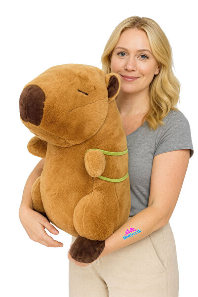 Empressco 60 Cm Sevimli Kapibara Peluş Oyuncak Büyük Boy