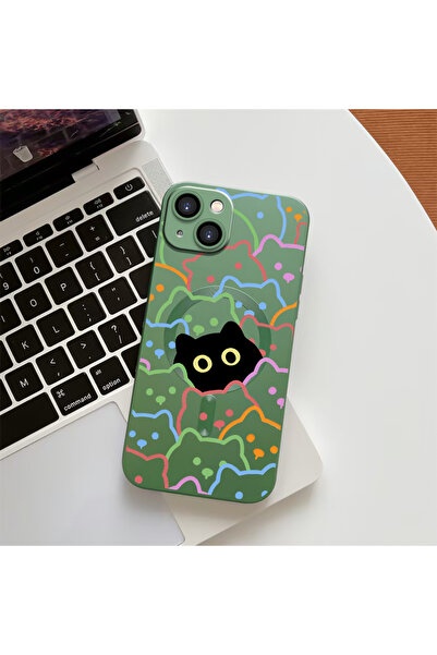 Hontinga حافظة هاتف من السيليكون الناعم متوافقة مع هاتف iPhone 14 Plus، متواف...