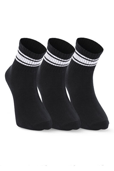 Slazenger JELLY комплект от 3 чифта мъжки черни чорапи