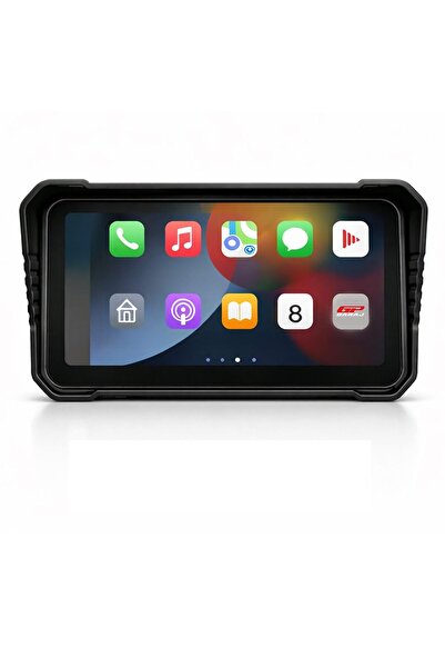 VOVEL M-790 6.” Ekran Ön Arka Kameralı Motosiklet CarPlay Android Auto Multimedya Navigasyon Sistemi