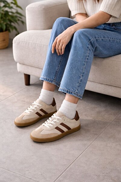 MİSSWEMODASHOES حذاء رياضي للجنسين برباط ونعل مسطح
