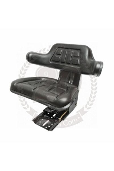 UTB Black Tractor Seat with Triple Adjustment and Shock Absorber, U-445 and U...