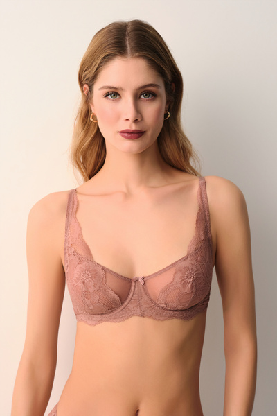 SUWEN Vivienne Lace Li Unpadded Wired Bra