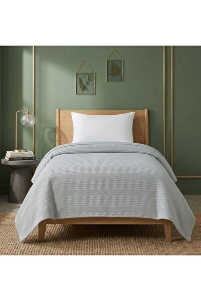Taç New Season Single Bed Pamu Cotton İke Monet Anthracite