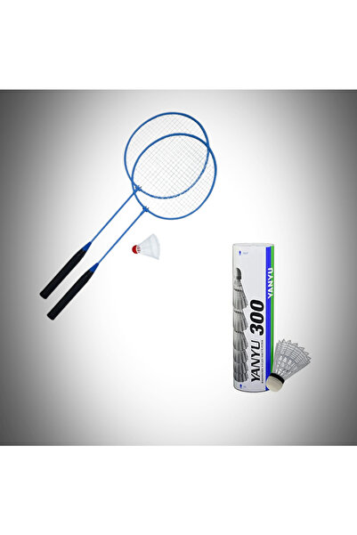 Helix Badminton Raket Seti + Yanyu 300 Badminton Topu