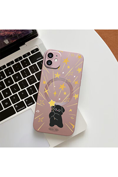 Hontinga حافظة هاتف من السيليكون الناعم متوافقة مع هاتف iPhone 11 بنمط القطط ...