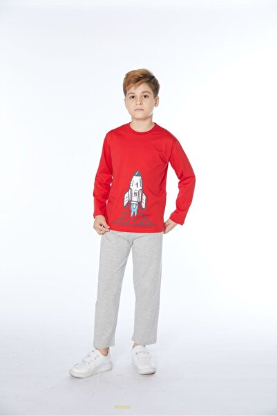 Elsima Boy's Long Sleeve Pajama Set Summer