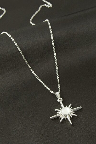 Bijuteri Net Star Stone Pendant