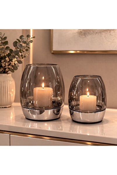 Lucia Cappadocia CAM MUMLUK/VAZO İKİLİ SET