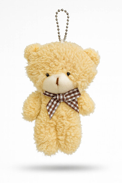 E MODA Pötikare Bowknot Plush Teddy Bear Keychain & Bag Ornament