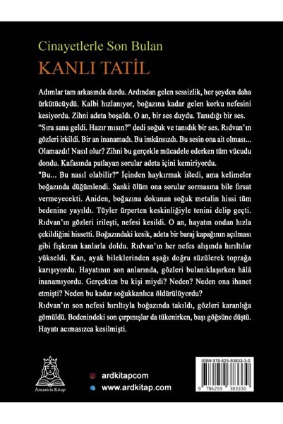 Amastris Kitap Dağ Evi Cinayetleri - Sabit UZUNEL -