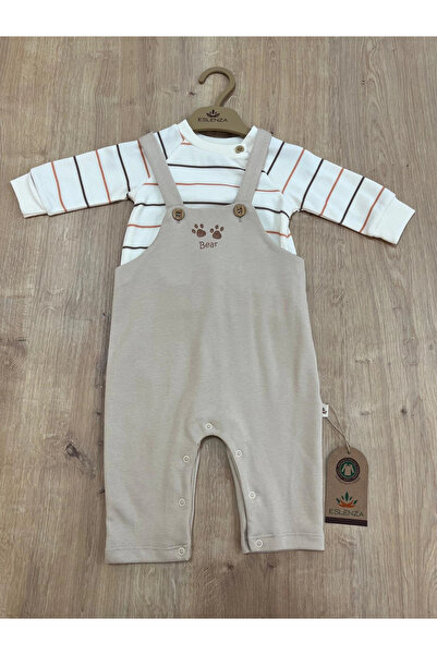 ESLENZA Organic Salopet 2228 Coffee