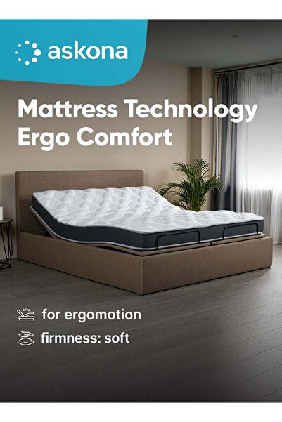 Askona Ergo Comfort Mattress 200x90x23 cm