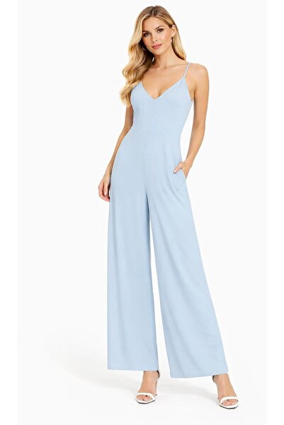 CHEVALIER FASHION Elegant Sleeveless Wide-Leg Jumpsuit for Women – V-Neck Cas...