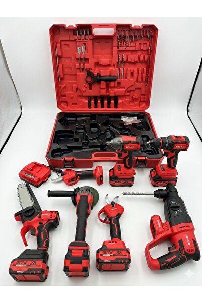 BUTOOLS 6 LI KIRMIZI SET