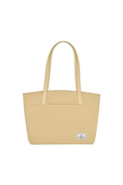WIWU Ora Tote Women Bag for 14" Laptop - Beige