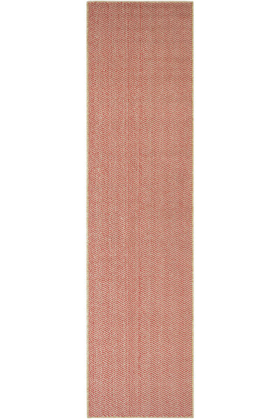 Cool Halı Mizoni Kiremit Rengi Bohem Yolluk Geometrik Desenli Yumuşak Bukle U...