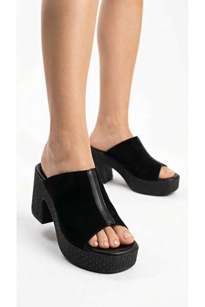 Limeo Pantofi de vară pentru femei, cu dungi în față, cu aspect de paie, talp...