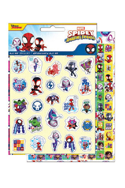 SPIDERMAN Комплект от 600 стикера Sonic the Spidey Yellow