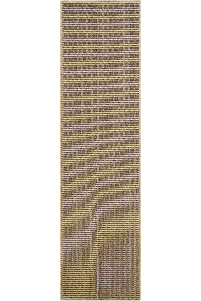 Cool Halı Mizoni Kahve Bej Çizgili Bohem Tarz Yumuşak Leke Tutmaz Uzun Giriş ...