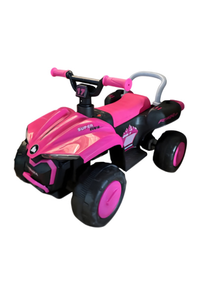 Rally دباب اربع كفرات كهربائية للأطفال من عمر سنتين إلى أربع سنوات.