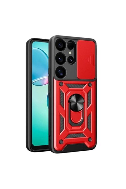 Microsonic Samsung Galaxy S26 Ultra Case Impact Resistant Red