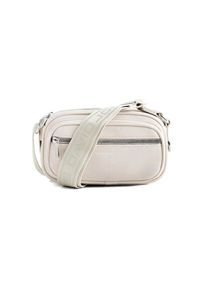 David Jones Γυναικεία Τσάντα ώμου Λευκή