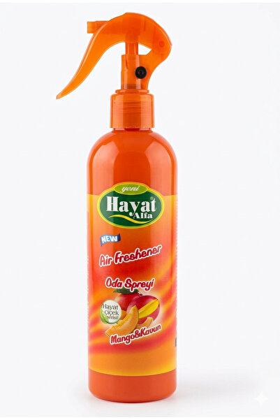 Yeni Hayat Alfa Hayat Alfa Oda Spreyi Mango & Kavun Aromalı 400 ml