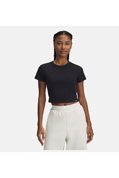 Under Armour Γυναικείο μπλουζάκι Rival Rib Baby με στρογγυλή λαιμόκοψη