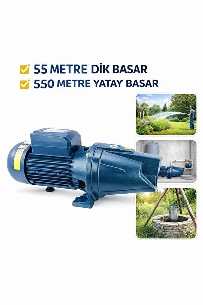 OPTIVEX Bakır Sargılı 2Hp 55 Metre Dik Basar Pompa