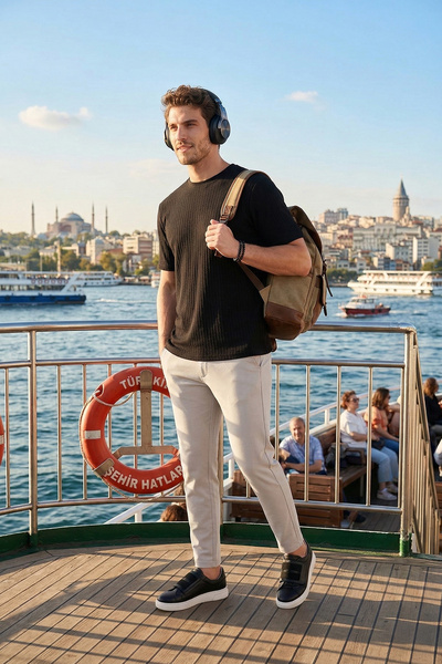 Buratti قصة ضيقة بنطلون رجالي ذو خصر عادي وأرجل مدببة 6843654