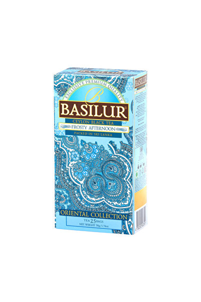 Basilur Frosty Afternoon Tea, 25 Drawstring Bags