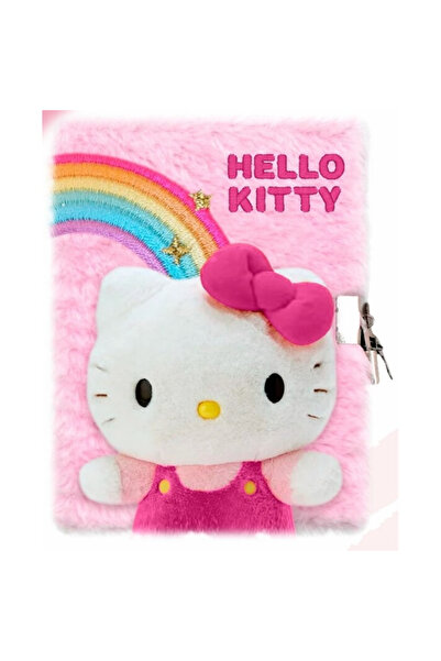 Hello Kitty Fluffy 3D A5 Journal, 16x21 cm Pink