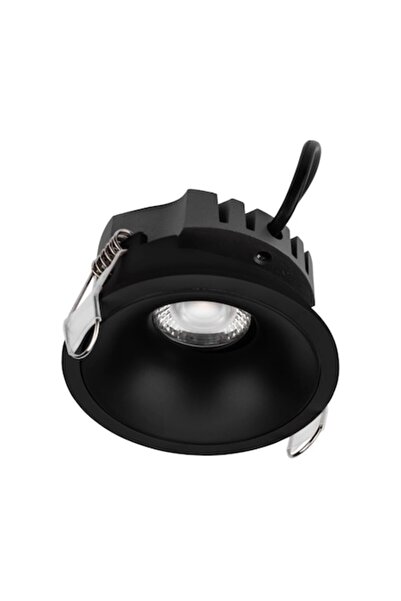 SMARTER LED Recessed Spotlight, 7W, Neutral Light, 4000K, Adjustable, Matte B...