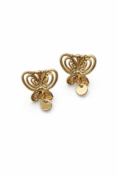 Jerie Gold Füsun Kelebek Küpe