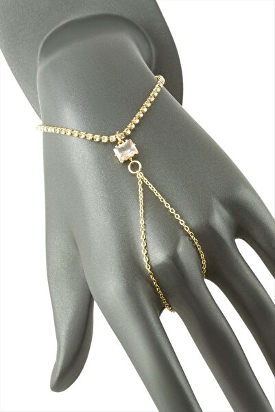 Bijuteri Net Square Strip Stone Shahmeran