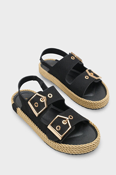 Capone Outfitters Faith Metal Buckle Pack Comfort Women's Sandals