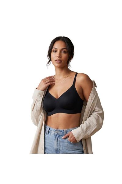 ROYAM حمالة صدر UMT الأفضل L-241 ليزر خياطة مخفية حمالة صدر بدون أسلاك مع بطا...