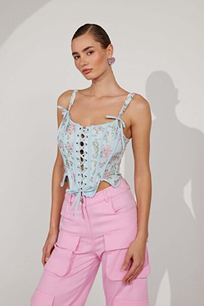 NOK İSTANBUL Icon Babe Corset Blue