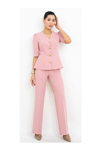 Dorne Moda Kısa Kollu Takım Elbise