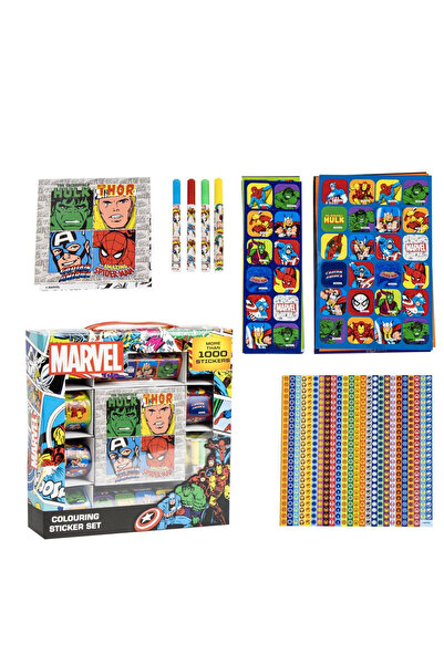 Marvel Комплект от 1000 сини стикера