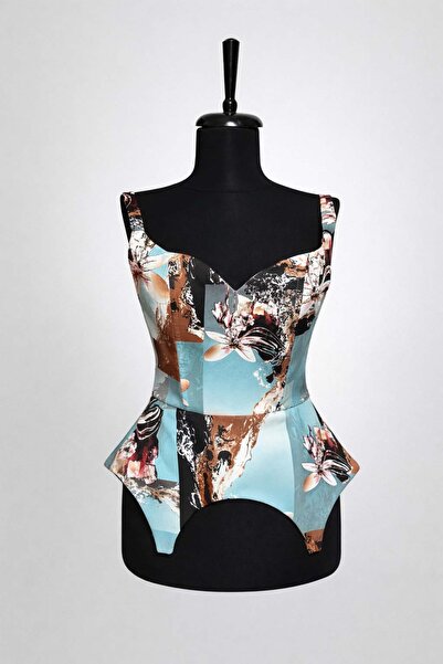 DANIELITE COUTURE Aurora peplum corset