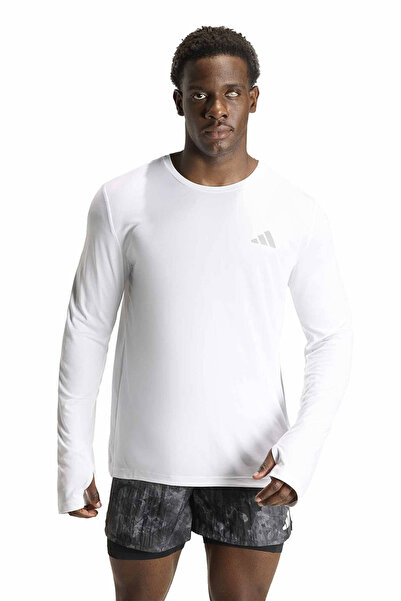 adidas Men's Running - Walking T-Shirt Run Ess Ls m Ke8425