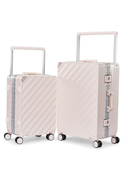 LİMRA Lemra travel bag set made of polycarbonate, consisting of two pieces, m...