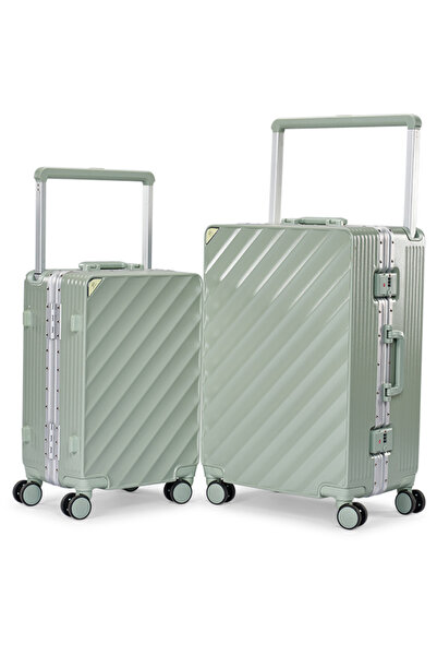 LİMRA Lemra travel bag set made of polycarbonate, consisting of two pieces, m...