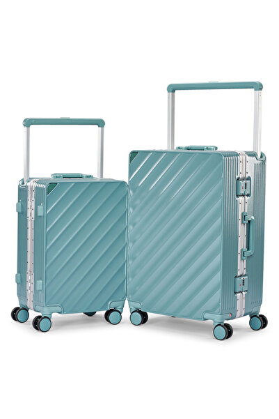 LİMRA Lemra travel bag set made of polycarbonate, consisting of two pieces, m...