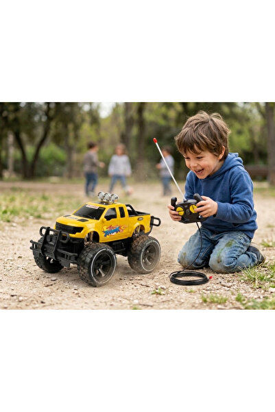 Tıfıl Toys Arazi Canavarı 1:14 Ölçülü Uzaktan Kumandalı Full Fonksiyonlu Araz...